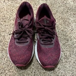 Brooks Anthem 2 Women's Running Sneakers Athletic Red Burgundy Size 10
